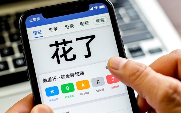 征信花了综合评分不足在哪能借到钱