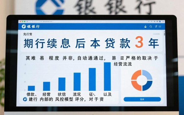 建行先息后本贷款3年期续贷好贷吗