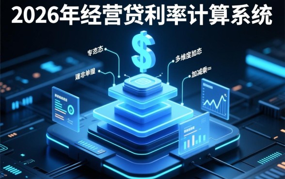 2026年经营贷利率多少