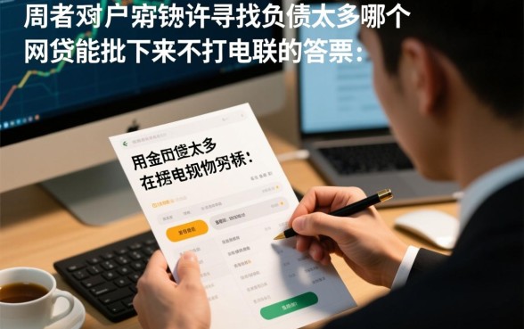 负债太高哪个网贷能批下来