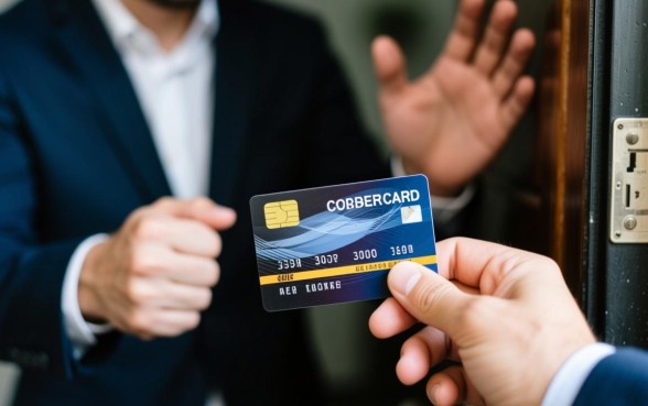 欠款3000信用卡上门催收怎么办