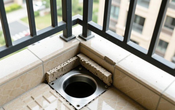 阳台下水道口子封了能打开吗