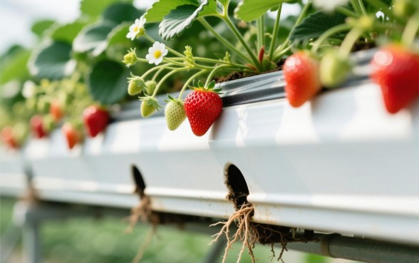 种草莓的筐下面是否要弄个小洞口子