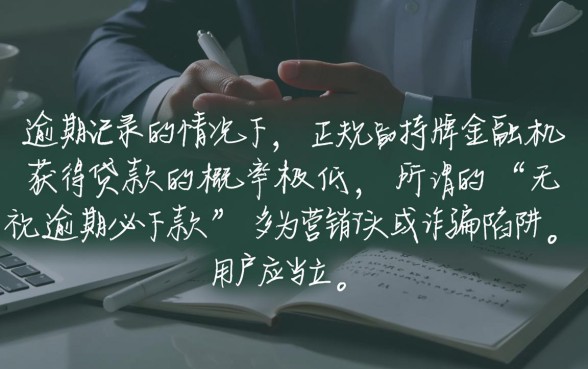 当前有逾期还能下款的网贷吗