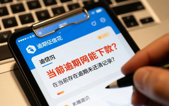 当前逾期征信花了哪个网贷能下款