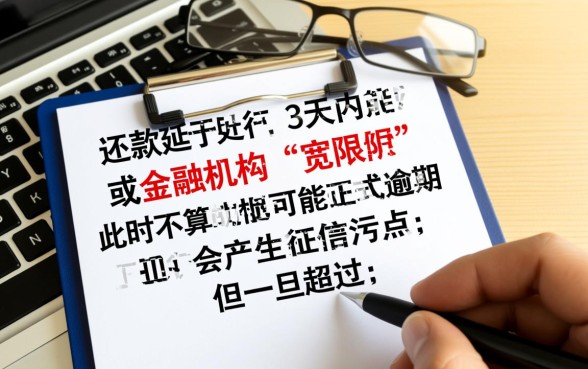 买车分期几天下款算逾期吗