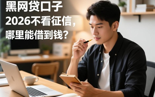黑户网贷口子有吗2026不看征信