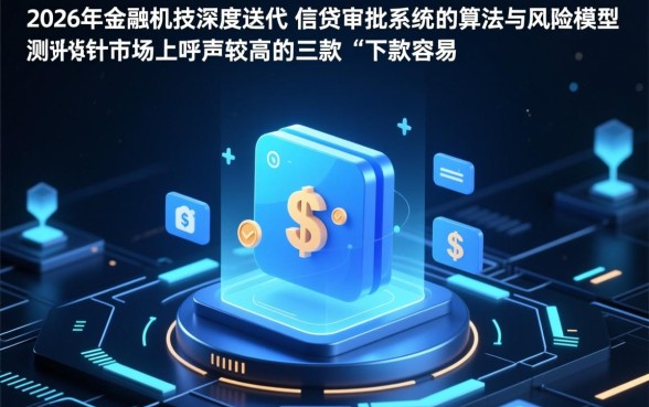 2026最新审批容易过的口子推荐