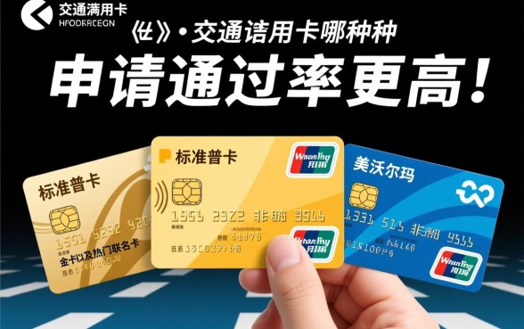 交通信用卡哪种卡种申请通过率更高