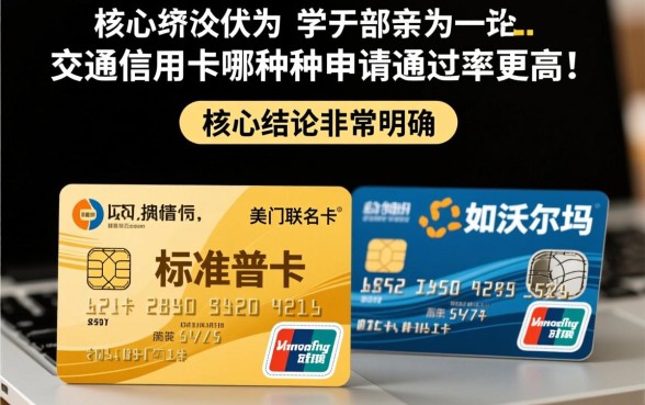 交通信用卡哪种卡种申请通过率更高