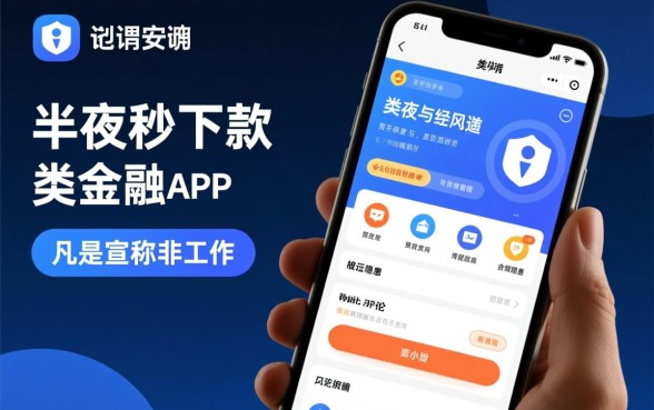 半夜秒下款的口子是否安全