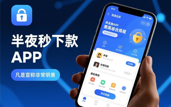 半夜秒下款的口子是否安全