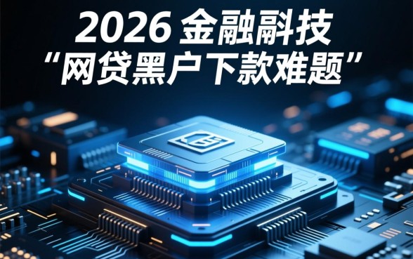 2026网贷黑户下款难题能否破解