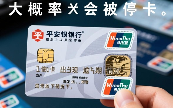 平安信用卡逾期二个账单会停卡吗