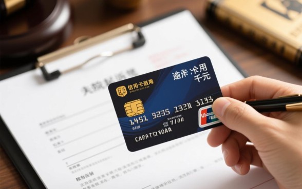 信用卡欠八千收到法院起诉怎么办