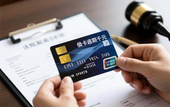 信用卡欠八千收到法院起诉怎么办