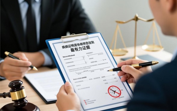 律师帮忙协商停息挂账要疾病证明吗