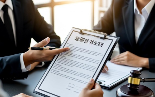 法务协商达成协议了有延期合同吗