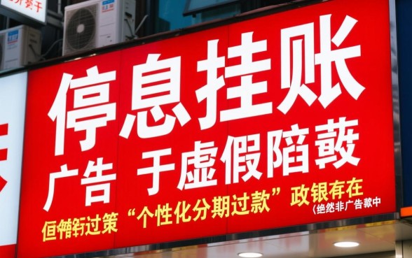 停息挂账广告是真的吗还是假的啊