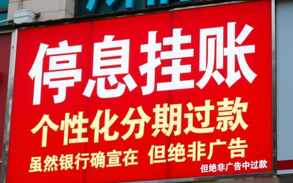 停息挂账广告是真的吗还是假的啊