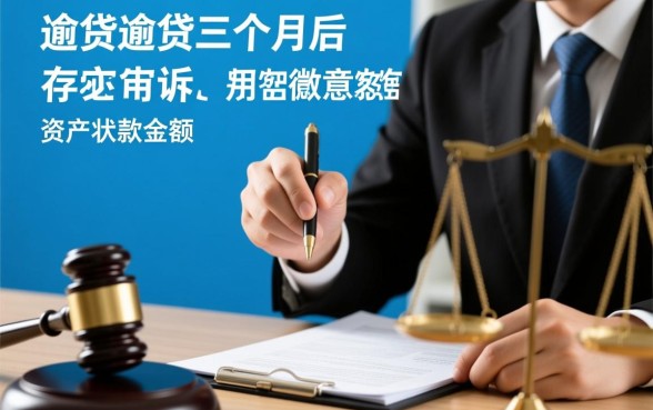 微粒贷逾期三个月后是不是会起诉