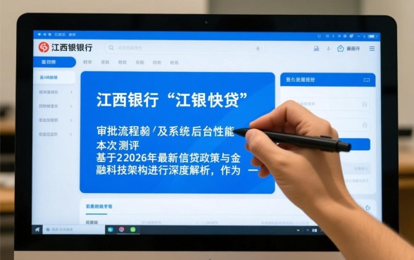 江西银行江银快贷审批流程简单不