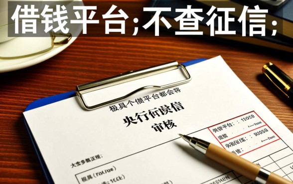 是不是所有借钱平台都不查征信了