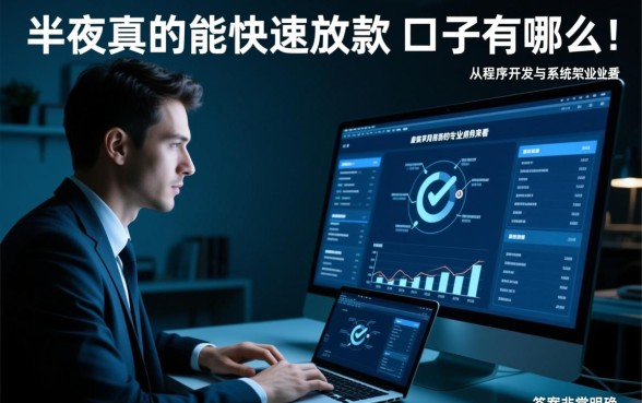 半夜真的能快速放款的口子有哪些