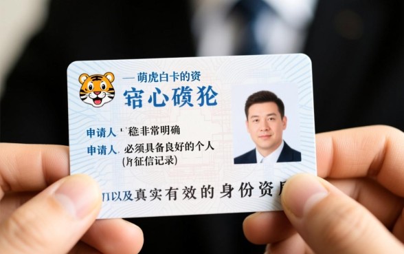 萌虎白卡申请贷款有哪些下款条件