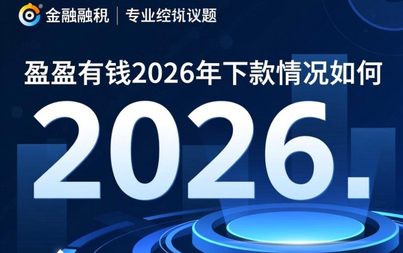 盈盈有钱2026年下款情况如何