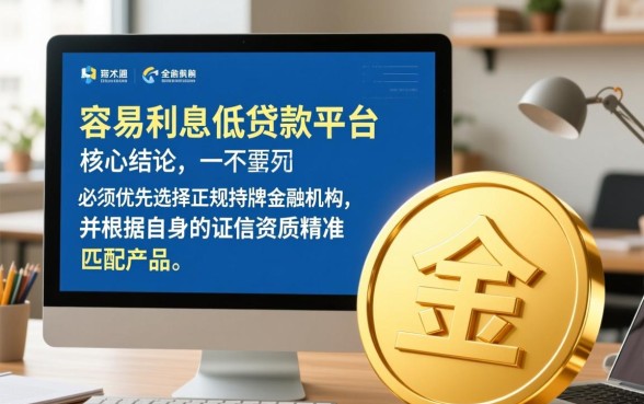 贷款平台哪个容易通过利息低一些