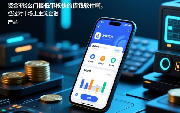 有什么门槛低审核快的借钱软件啊