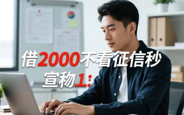 借2000不看征信秒下款18岁能借吗