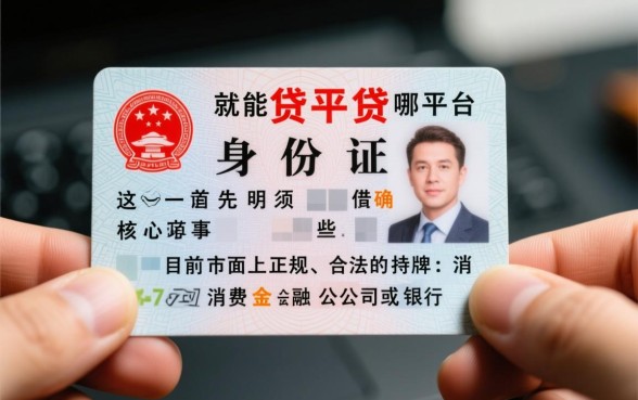 凭身份证就能借的网贷平台有哪些