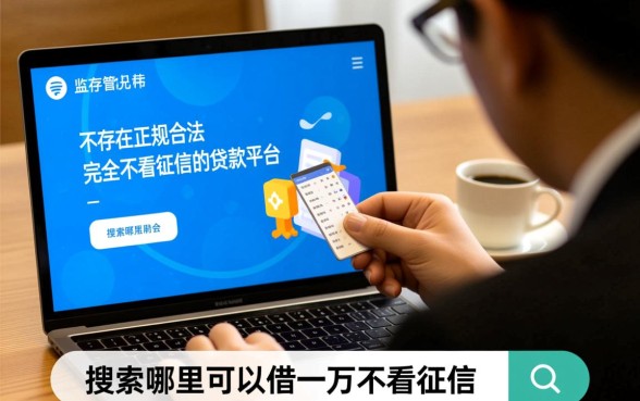 哪里可以借一万不看征信的平台呢