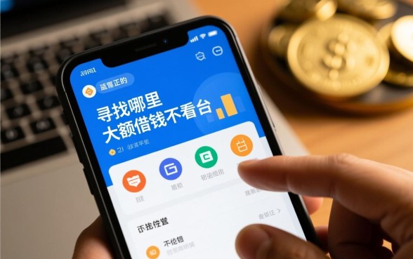 哪里可以大额借钱不看征信的平台