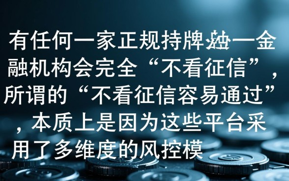 哪些借款平台不看征信容易通过的