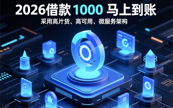 2026借款1000马上到账是真的吗