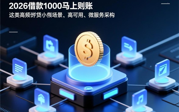 2026借款1000马上到账是真的吗