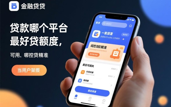 手机上贷款哪个平台最好贷额度高