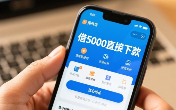 借5000直接下款的平台没征信吗