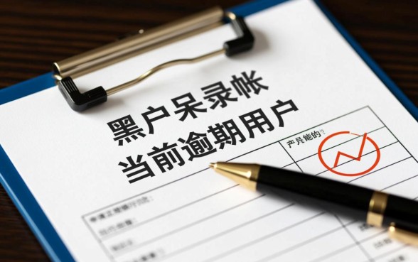 黑户呆帐有当前逾期如何申请借款