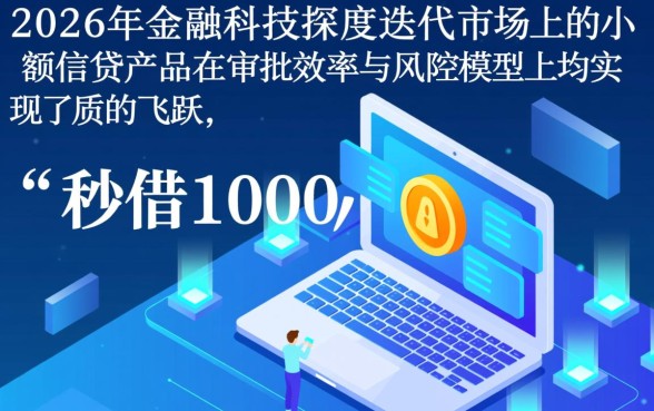 秒借1000的小贷口子2026