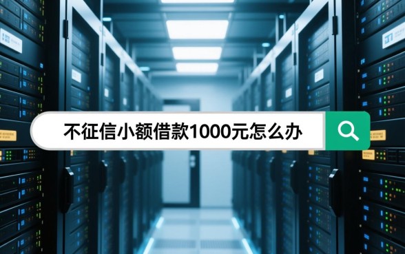 不征信小额借款1000元怎么办