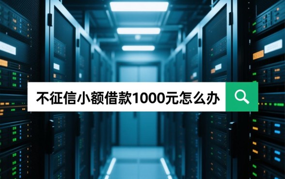不征信小额借款1000元怎么办