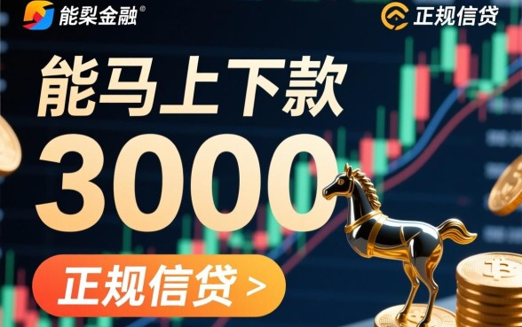 能马上下款3000的口子有这些