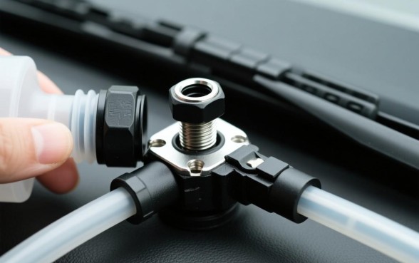 汽车雨刮水壶口子怎么拆卸下来