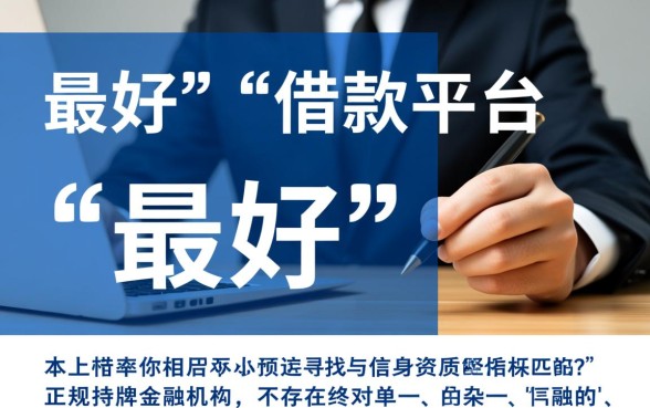 什么借款平台最好借款通过利息低