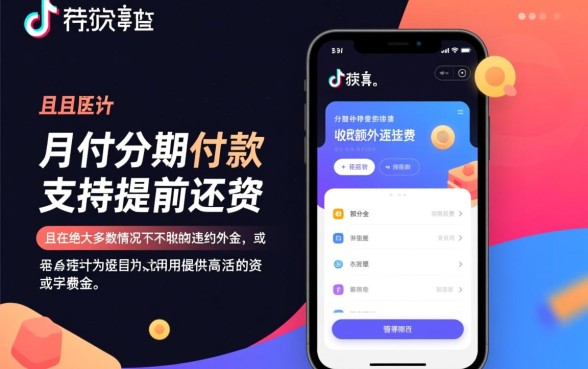 抖音月付分期付款可以提前还款吗