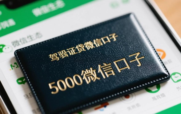 驾驶证贷5000微信口子啥意思